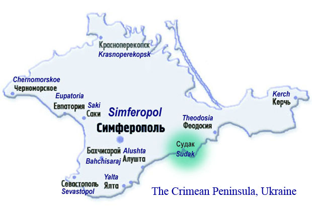 the Crimean Peninsula