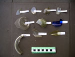 glass fragments
